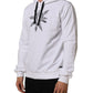 Dolce & Gabbana White Sacred Heart Hooded Sweatshirt Sweater