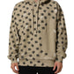 Dolce & Gabbana Brown Cotton Logo Hooded Sweatshirt Sweater