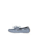 Brunello Cucinelli Blue Leather Moccassin