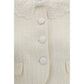 Self-Portrait Beige Polyester Full-Length Jacket