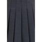 Self-Portrait Gray Polyamide Mini Skirt