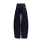 Self-Portrait Blue Cotton Cargo Pants