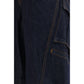Self-Portrait Blue Cotton Cargo Pants
