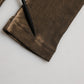Dolce & Gabbana Brown Cotton Buttoned Henley Pullover Sweater