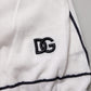 Dolce & Gabbana White Silk Collared Henley Pullover Sweater