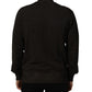 Dolce & Gabbana Brown Logo Print Full Zip Sweatshirt Sweater