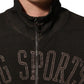 Dolce & Gabbana Brown Logo Print Full Zip Sweatshirt Sweater