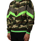 Dolce & Gabbana Multicolor Camouflage Sweatshirt Men Sweater