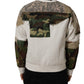 Dolce & Gabbana Multicolor Camo Patchwork Sweatshirt Sweater