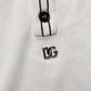 Dolce & Gabbana Black Leaf Print Silk Men Crew Neck T-shirt