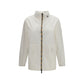 Burberry White Polyamide Shell Jacket