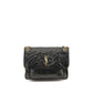 Saint Laurent Black Calf Leather Bos Taurus Shoulder Bag