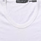 Dolce & Gabbana White Cotton Short Sleeve Round Neck T-shirt