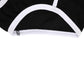 Dolce & Gabbana Black White Logo Waistband Coulotte Panty Underwear