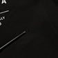 Dolce & Gabbana Black Cotton Logo Print Sweatshirt Sweater