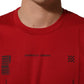 Dolce & Gabbana Red Cotton Graphic Print Crew Neck T-shirt