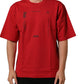 Dolce & Gabbana Red Cotton Graphic Print Crew Neck T-shirt