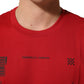 Dolce & Gabbana Red Cotton Graphic Print Crew Neck T-shirt