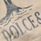 Dolce & Gabbana Beige Cotton Graphic Print Crew Neck  T-shirt