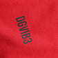 Dolce & Gabbana Red Cotton Graphic Print Crew Neck T-shirt