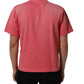 Dolce & Gabbana Pink Re-Edition Distressed Crew Neck T-shirt