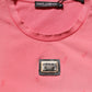 Dolce & Gabbana Pink Re-Edition Distressed Crew Neck T-shirt