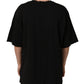 Dolce & Gabbana Black Cotton Short Sleeves CrewNeck T-shirt