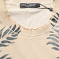 Dolce & Gabbana Beige Cotton Graphic Print Crew Neck T-shirt