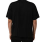 Dolce & Gabbana Black Metal DG Logo Short Sleeves T-shirt