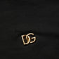 Dolce & Gabbana Black Metal DG Logo Short Sleeves T-shirt