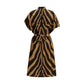 Ferragamo Multicolor Viscose Casual Dress