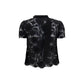 Self-Portrait Black Polyester Blouse