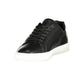 Calvin Klein Black Polyurethane Womens Sneaker