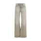 Our Legacy Gray Cotton Straight-Leg Jeans