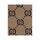 Gucci Brown Silk Scarf