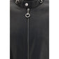 Gucci Black Calf Leather Bos Taurus Biker Jacket