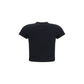 Gucci Black Cotton T-Shirt