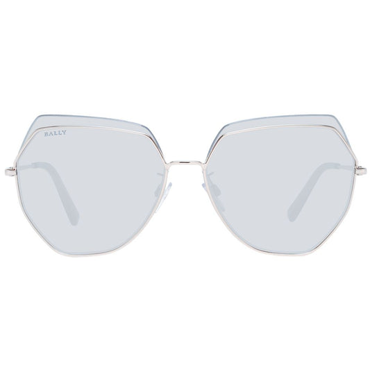 Bally Rose Gold Metal Sunglasses