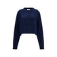 Lisa Yang Blue Cashmere Sweater