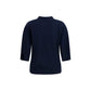 Lisa Yang Blue Cashmere Sweater