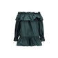 Saint Laurent Bicolor Polyamide Casual Dress