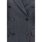 Balenciaga Gray Wool Oves Aries Blazer
