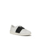 Valentino Garavani Blue Calf Leather Bos Taurus Low Top Sneakers