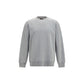 Balmain Gray Cotton Sweatshirt