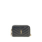 Saint Laurent Black Lamb Ovis Aries Aries Shoulder Bag