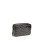 Saint Laurent Black Lamb Ovis Aries Aries Shoulder Bag