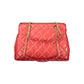 Mario Valentino Rosso Polyurethane Women's Bag with Chain and Zip Closure