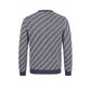 Malo Blue Linen Men Sweater