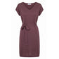 Malo Purple Silk Women Dress