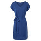 Malo Blue Silk Women Dress